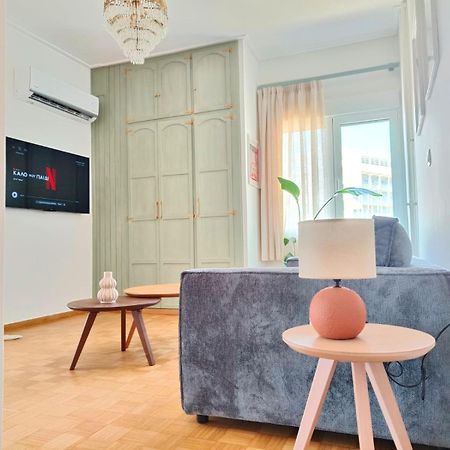 Apartament Stylish Artistic Flat With View, Three Min To Metro Ateny Zewnętrze zdjęcie
